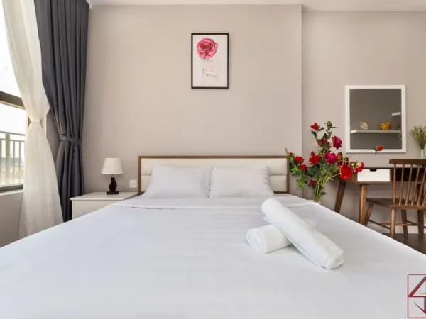 Thiết kế thi công nội thất Chung cư The Sun Avenue  – Căn hộ 2PN