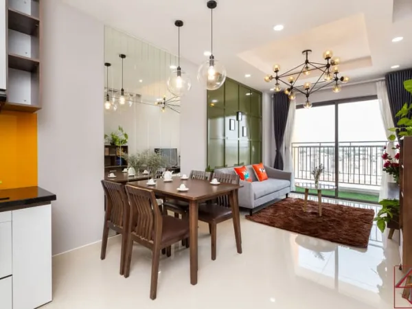Thiết kế thi công nội thất Chung cư The Sun Avenue  – Căn hộ 2PN