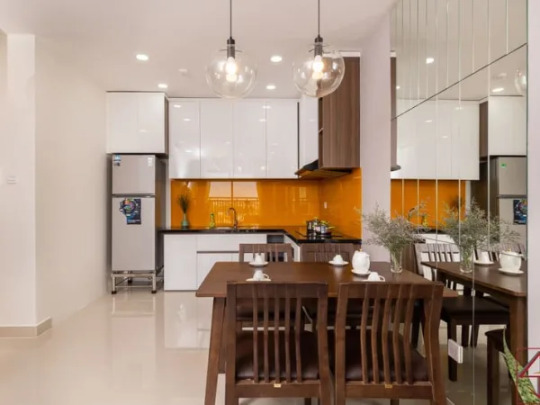 Thiết kế thi công nội thất Chung cư The Sun Avenue  – Căn hộ 2PN
