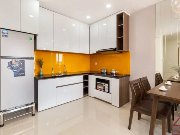 Thiết kế thi công nội thất Chung cư The Sun Avenue  – Căn hộ 2PN