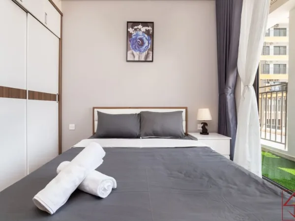 Thiết kế thi công nội thất Chung cư The Sun Avenue  – Căn hộ 2PN