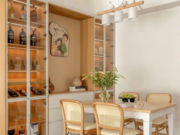 Thiết kế thi công nội thất Chung cư The Sun Avenue 3 – Căn hộ 2PN
