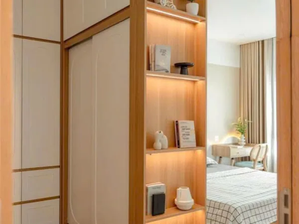 Thiết kế thi công nội thất Chung cư The Sun Avenue 3 – Căn hộ 2PN