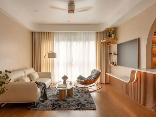 Thiết kế thi công nội thất Chung cư The Sun Avenue 3 – Căn hộ 2PN