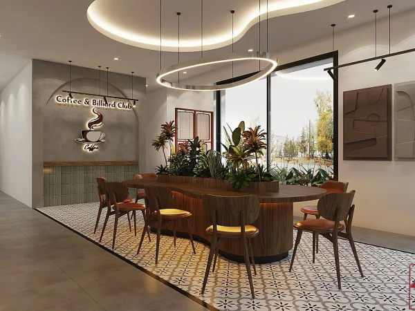 THIẾT KẾ NỘI THẤT QUÁN CAFE QUẬN 12