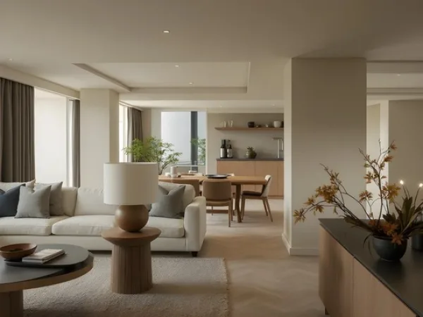 THIẾT KẾ NỘI THẤT CHUNG CƯ NHỎ 50M2