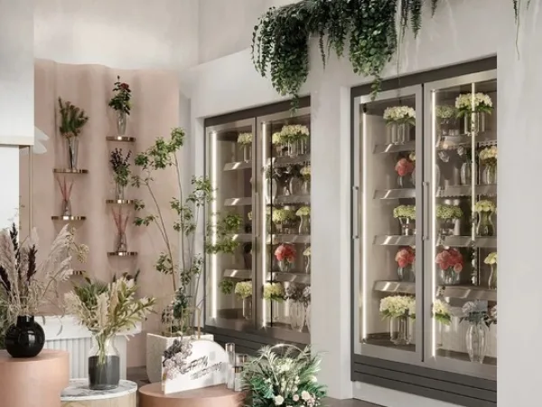 THIẾT KẾ NỘI THẤT CỬA HÀNG BÁN HOA QUẬN TÂN PHÚ