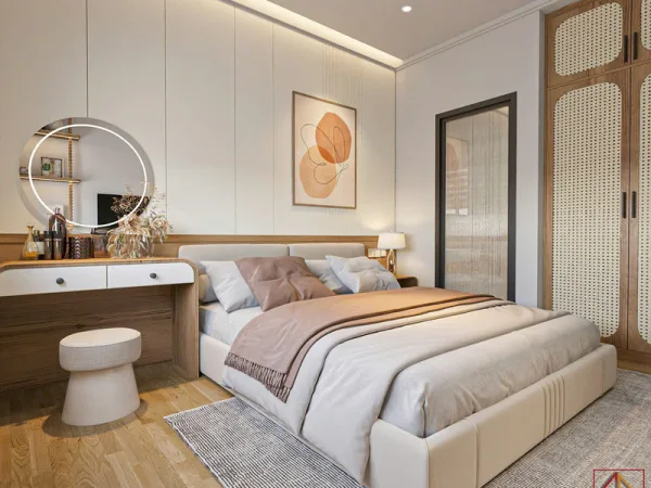 THIẾT KẾ NỘI THẤT CHUNG CƯ DREAMHOME Q8 100M2
