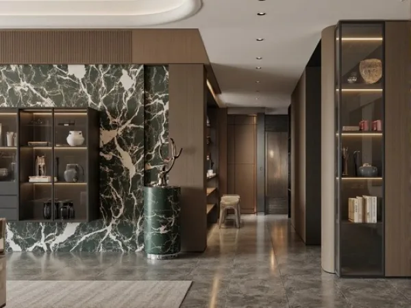 THIẾT KẾ NỘI THẤT CHUNG CƯ ORIENTAL PLAZA 105M2