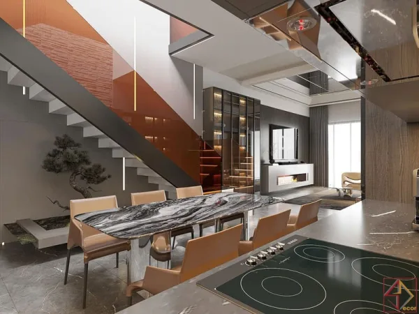 Thiết kế nội thất Chung cư Gateway – Căn hộ Duplex