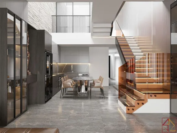 Thiết kế nội thất Chung cư Gateway – Căn hộ Duplex