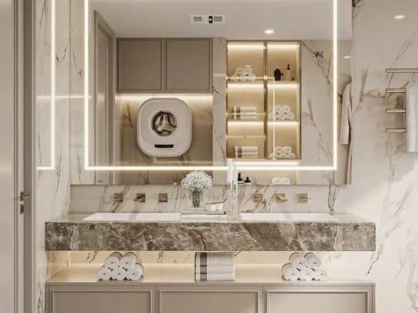 Thiết kế nội thất Chung cư Kingdom 101 – Căn hộ 3PN
