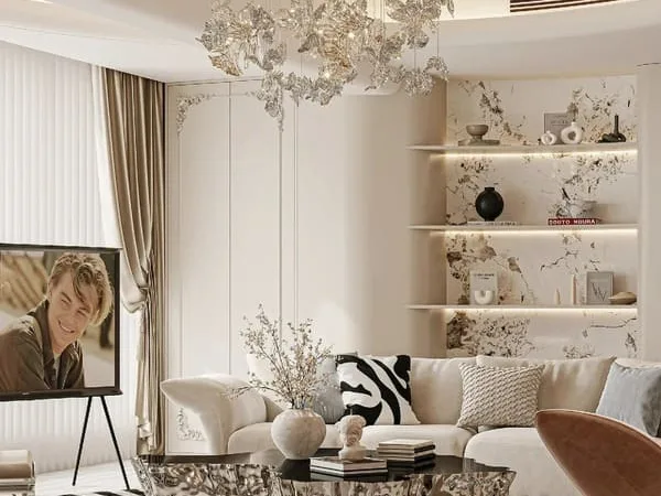 Thiết kế nội thất Chung cư Kingdom 101 – Căn hộ 3PN