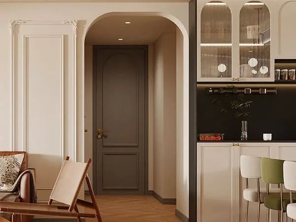 Thiết kế nội thất Chung cư Sunrise City – Căn hộ 2PN