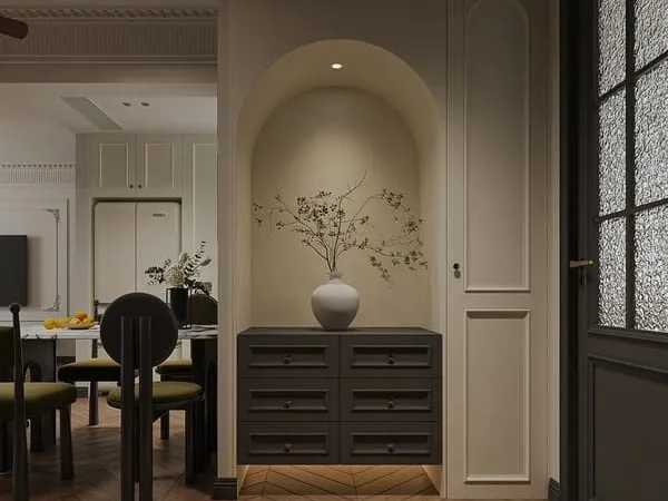 Thiết kế nội thất Chung cư phong cách Tân cổ điển – Căn hộ 2PN