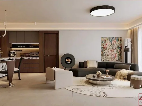 Thiết kế nội thất Chung cư The Privia – Căn hộ 2PN