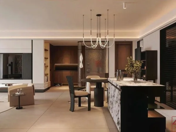 Thiết kế nội thất Chung cư The Privia – Căn hộ 2PN