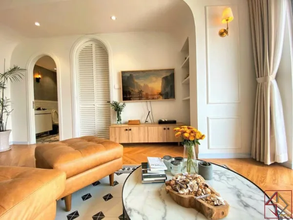 Thiết kế thi công nội thất Chung cư The Sun Avenue – Căn hộ 1PN