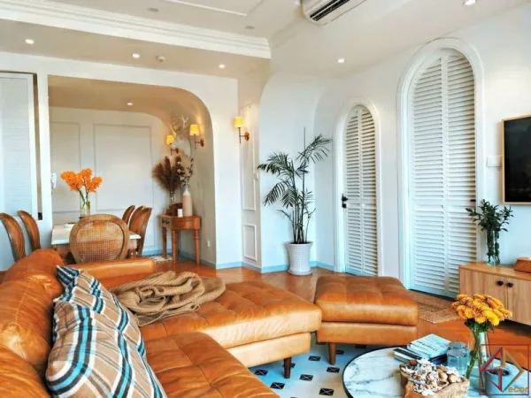 Thiết kế thi công nội thất Chung cư The Sun Avenue – Căn hộ 1PN