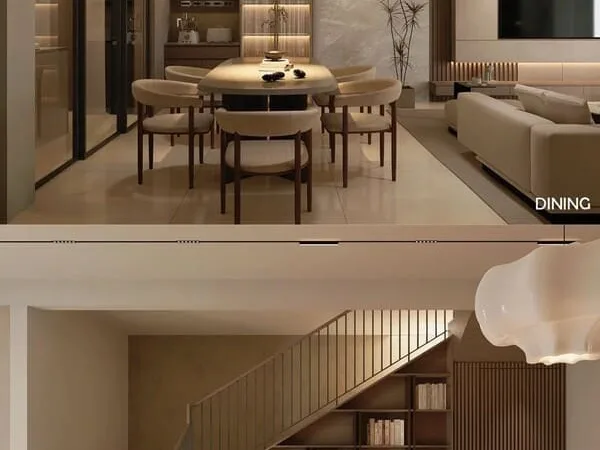 Thiết kế nội thất Nhà phố Nhà Bè