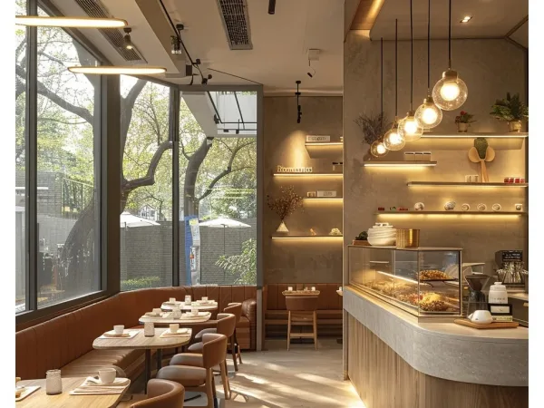 THIẾT KẾ NỘI THẤT QUÁN CAFE QUẬN 1