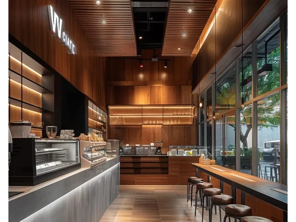 THIẾT KẾ NỘI THẤT QUÁN CAFE QUẬN 1