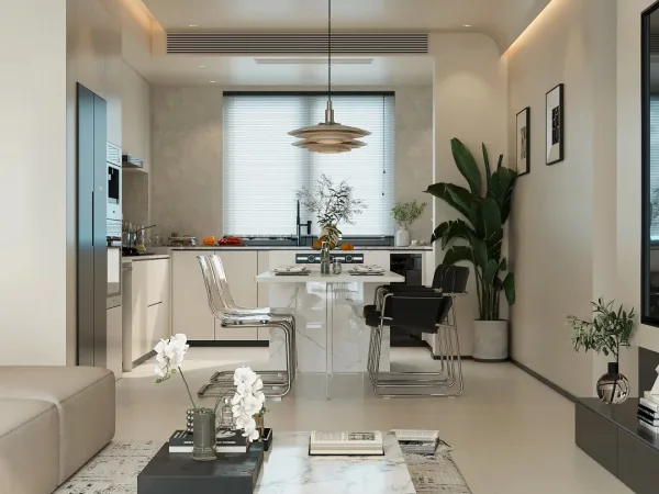 THIẾT KẾ NỘI THẤT CHUNG CƯ MIDORI PARK THE TEN 150M2