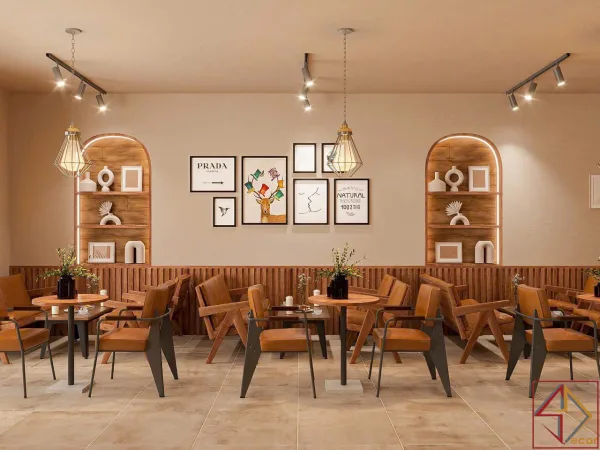 THIẾT KẾ NỘI THẤT QUÁN CAFE TRÀ VINH