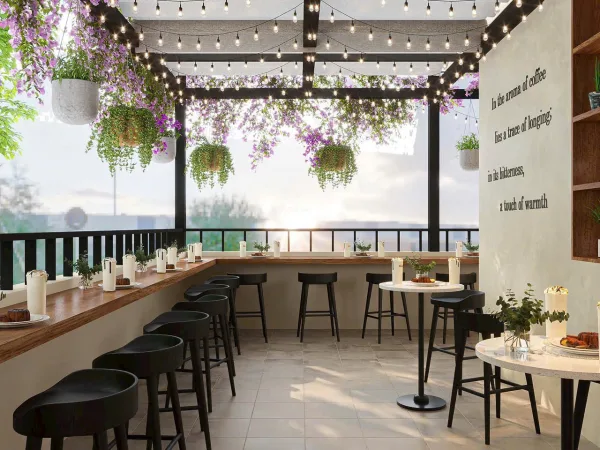 THIẾT KẾ NỘI THẤT QUÁN CAFE TRÀ VINH