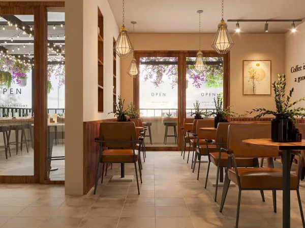 THIẾT KẾ NỘI THẤT QUÁN CAFE TRÀ VINH