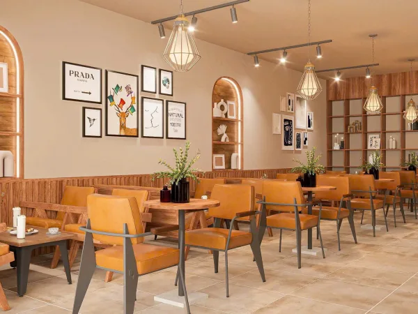 THIẾT KẾ NỘI THẤT QUÁN CAFE TRÀ VINH