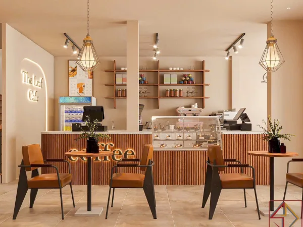 THIẾT KẾ NỘI THẤT QUÁN CAFE TRÀ VINH