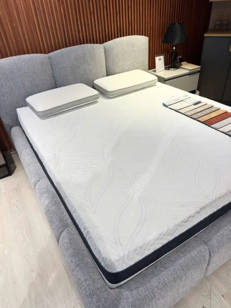 Giường bọc nệm cao cáo 