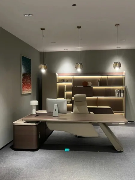 Bàn làm việc giám đốc + trưởng phòng BLVGD11