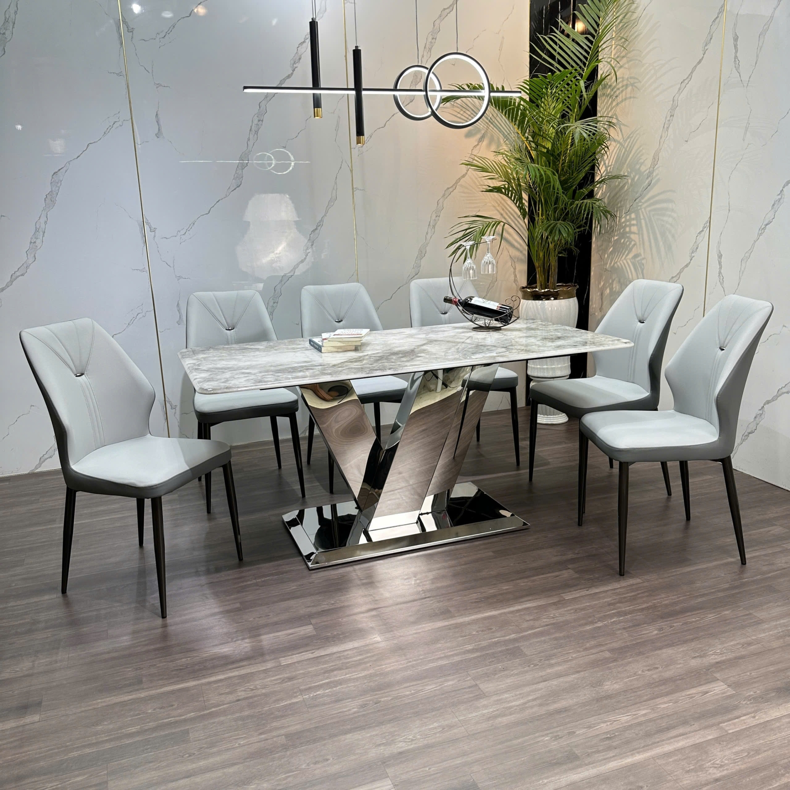 BỘ BÀN ĂN CAO CẤP TTB-HOME MÃ KH034