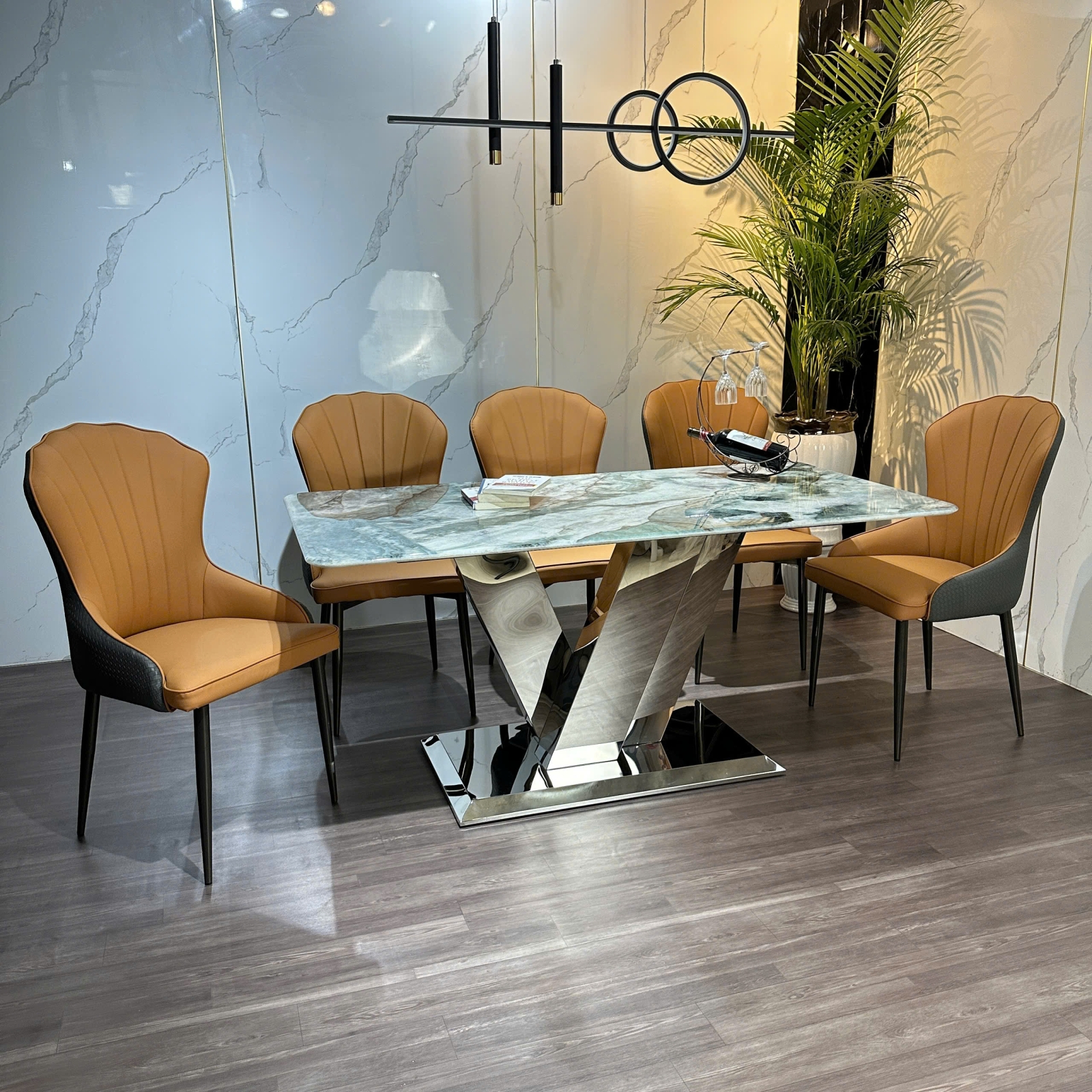BỘ BÀN ĂN CAO CẤP TTB-HOME MÃ KH034
