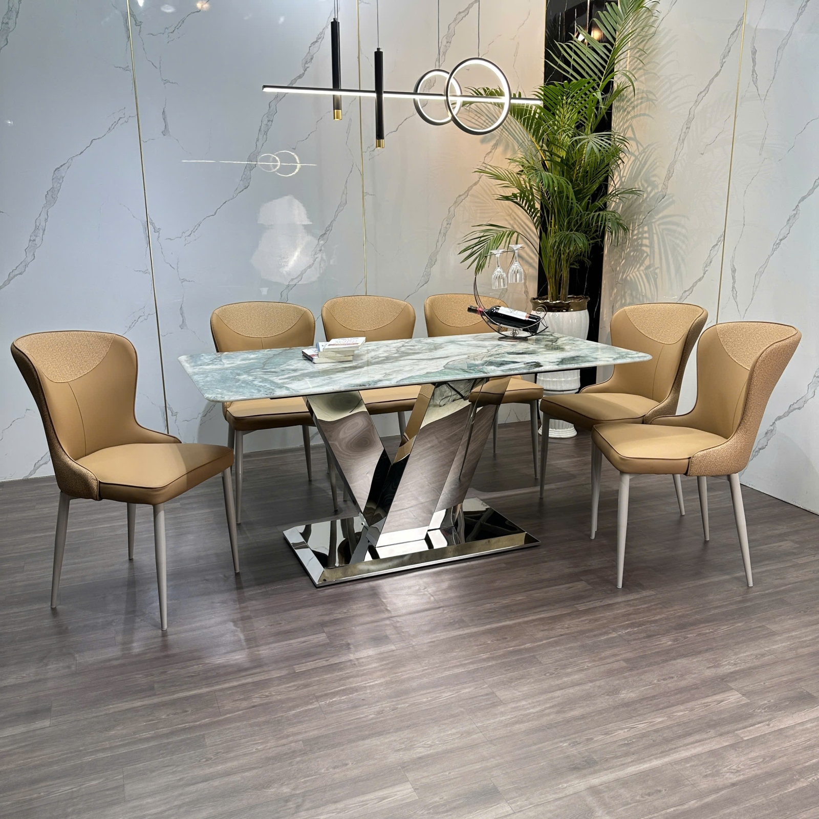 BỘ BÀN ĂN CAO CẤP TTB-HOME MÃ KH034
