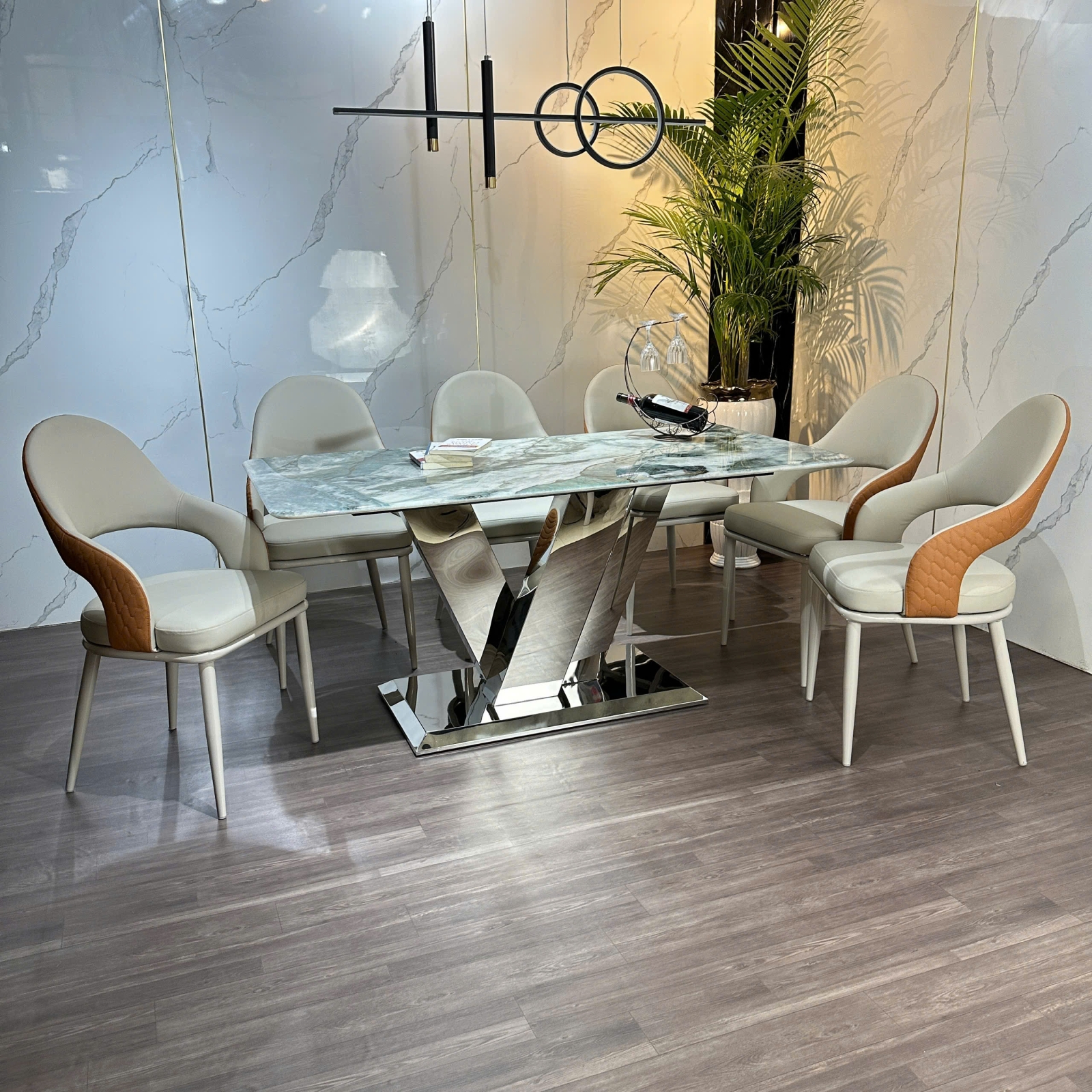 BỘ BÀN ĂN CAO CẤP TTB-HOME MÃ KH034