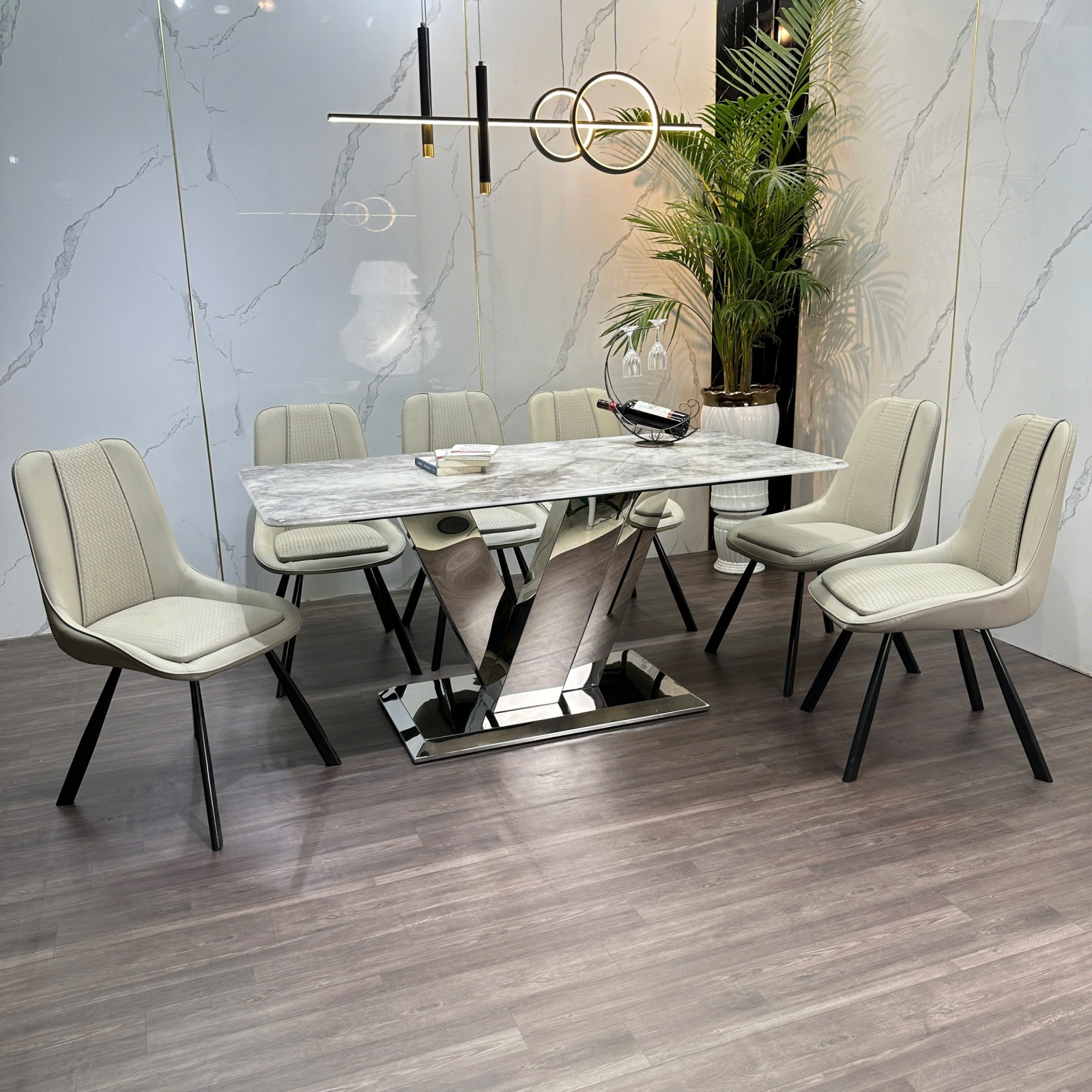 BỘ BÀN ĂN CAO CẤP TTB-HOME MÃ KH034