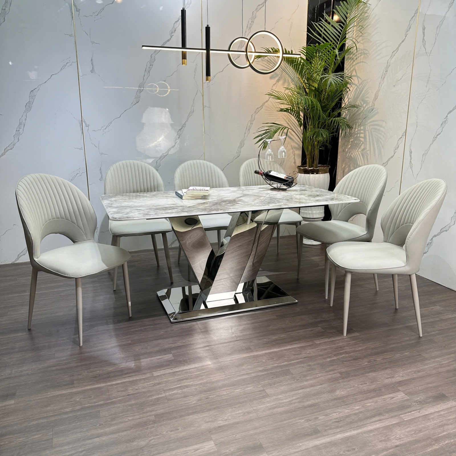 BỘ BÀN ĂN CAO CẤP TTB-HOME MÃ KH034