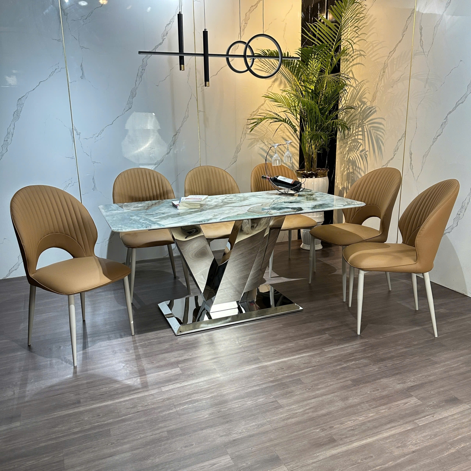 BỘ BÀN ĂN CAO CẤP TTB-HOME MÃ KH034