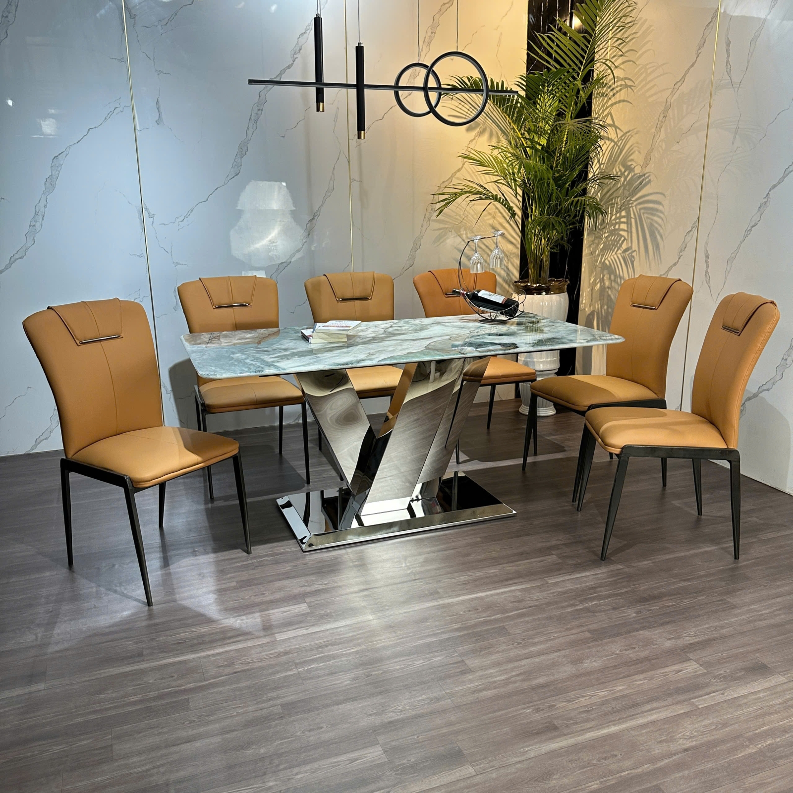 BỘ BÀN ĂN CAO CẤP TTB-HOME MÃ KH034