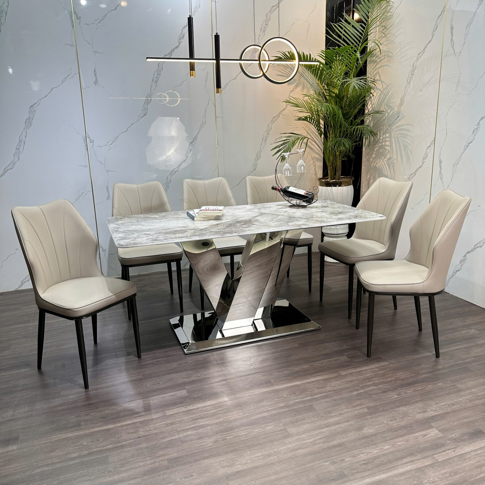BỘ BÀN ĂN CAO CẤP TTB-HOME MÃ KH034