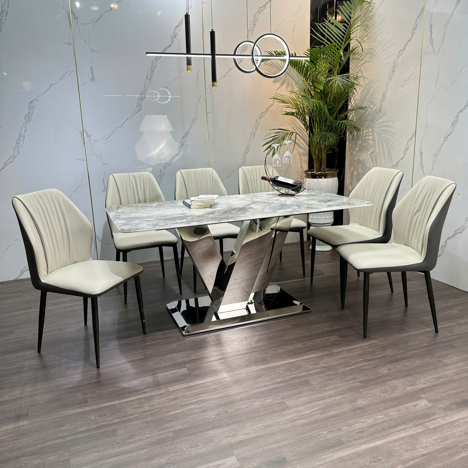 BỘ BÀN ĂN CAO CẤP TTB-HOME MÃ KH034
