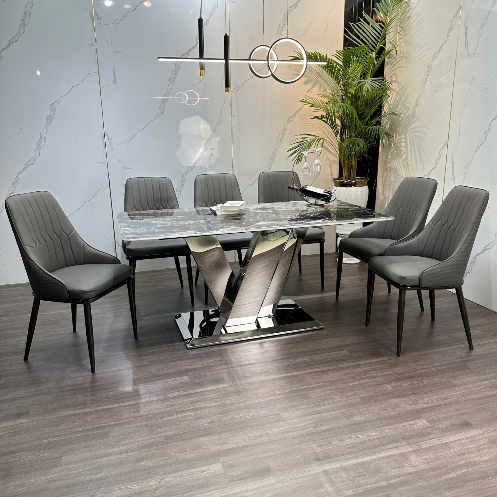 BỘ BÀN ĂN CAO CẤP TTB-HOME MÃ KH034