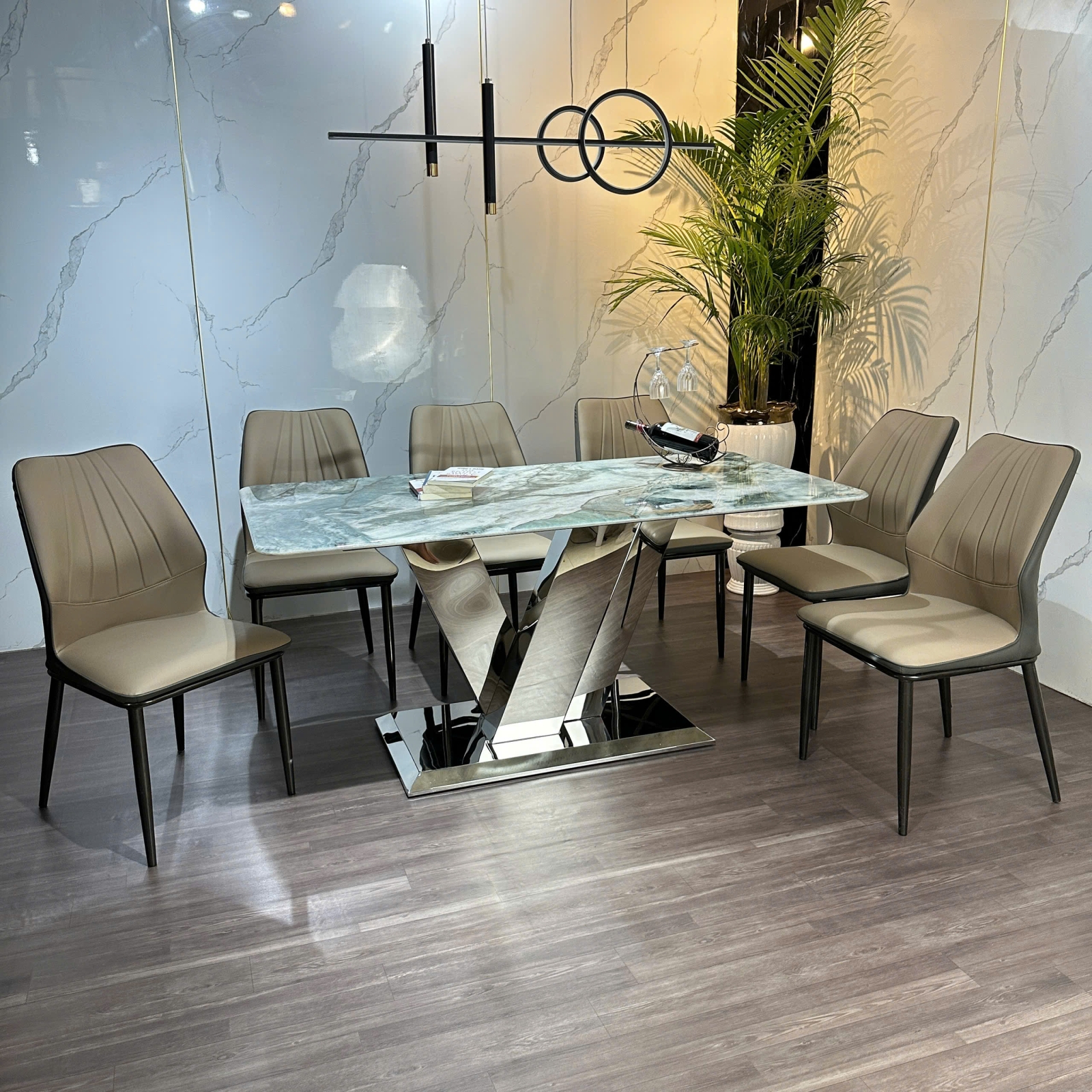 BỘ BÀN ĂN CAO CẤP TTB-HOME MÃ KH034