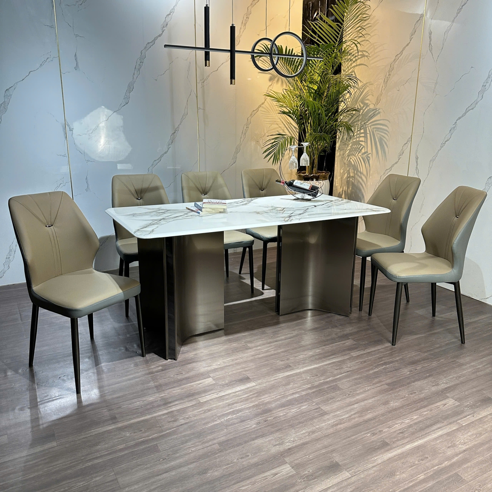 BỘ BÀN ĂN CAO CẤP TTB HOME MÃ KH035