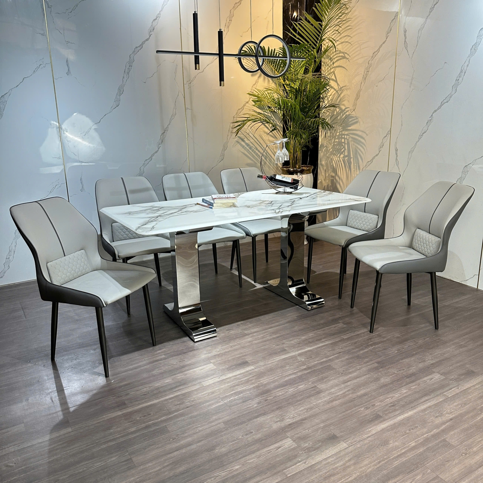 BỘ BÀN ĂN CAO CẤP TTB HOME MÃ KH041 