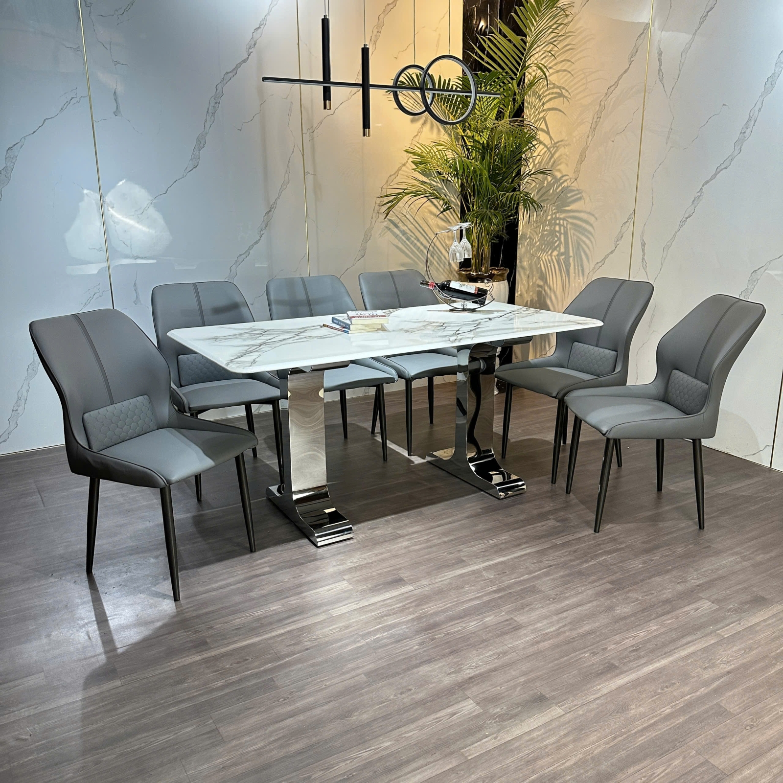 BỘ BÀN ĂN CAO CẤP TTB HOME MÃ KH041 