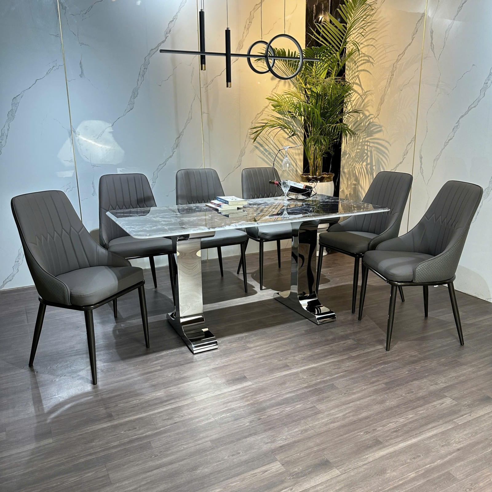 BỘ BÀN ĂN CAO CẤP TTB HOME MÃ KH041 